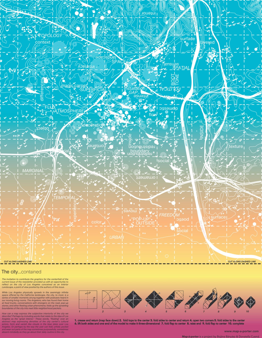 1 of 5 centerfold designs